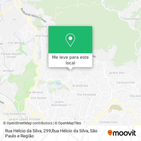 Rua Hélcio da Silva, 299,Rua Hélcio da Silva mapa