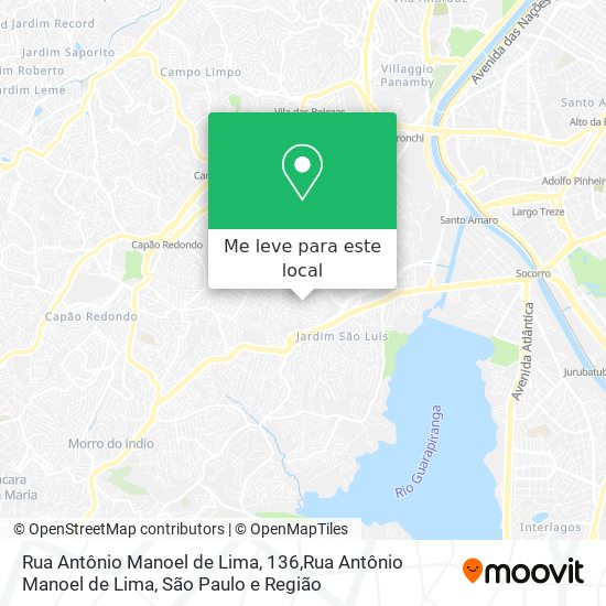 Rua Antônio Manoel de Lima, 136,Rua Antônio Manoel de Lima mapa