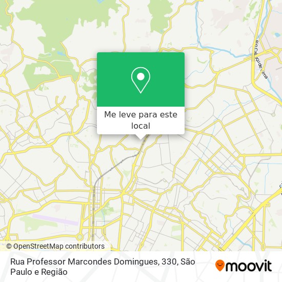 Rua Professor Marcondes Domingues, 330 mapa