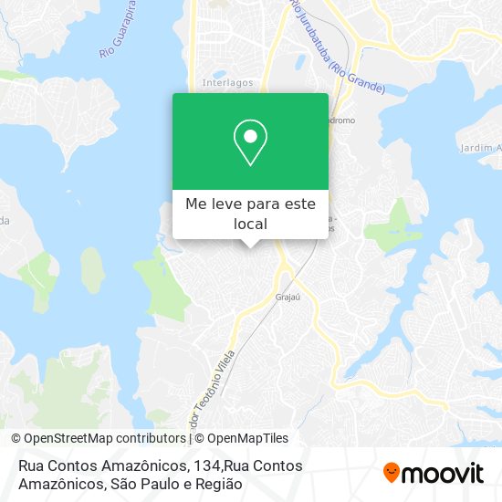 Rua Contos Amazônicos, 134,Rua Contos Amazônicos mapa