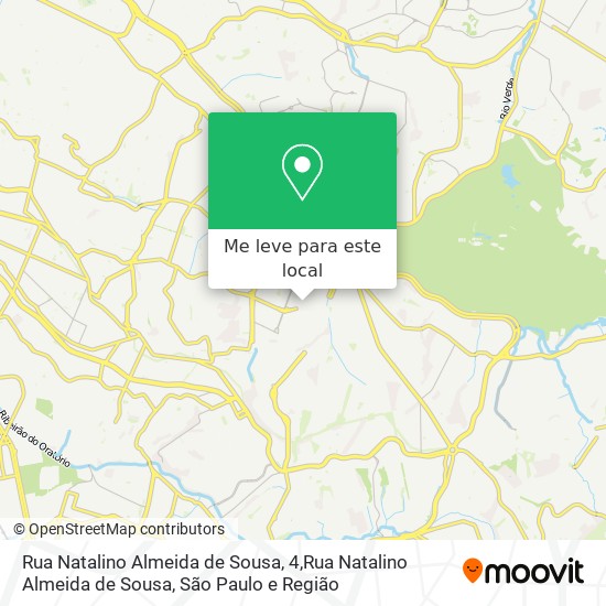 Rua Natalino Almeida de Sousa, 4,Rua Natalino Almeida de Sousa mapa