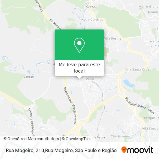 Rua Mogeiro, 210,Rua Mogeiro mapa