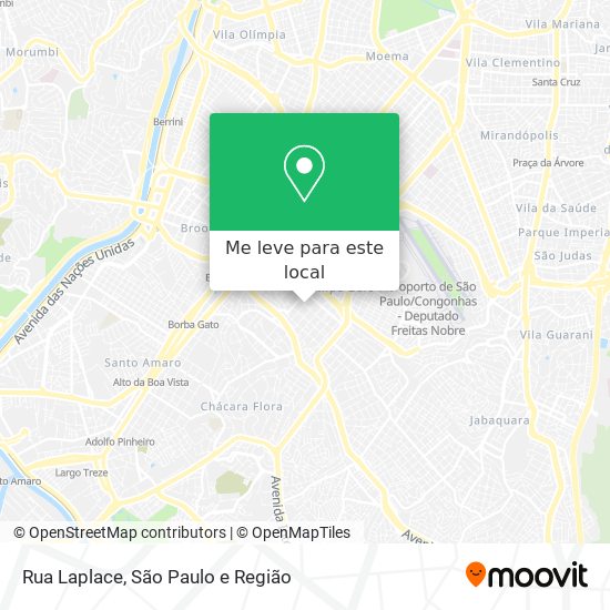 Rua Laplace mapa