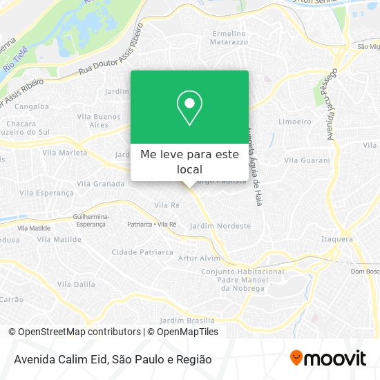 Avenida Calim Eid mapa