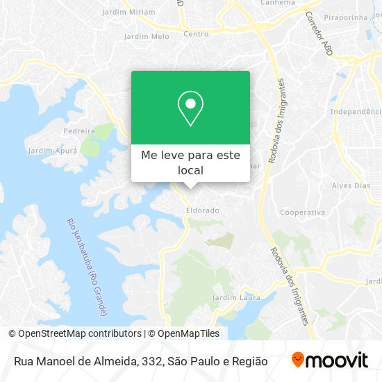 Rua Manoel de Almeida, 332 mapa