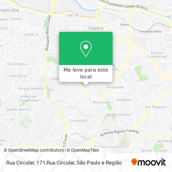 Rua Circular, 171,Rua Circular mapa