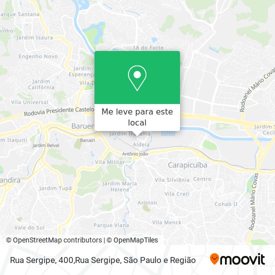 Rua Sergipe, 400,Rua Sergipe mapa