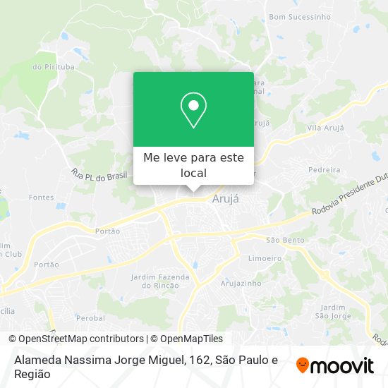 Alameda Nassima Jorge Miguel, 162 mapa