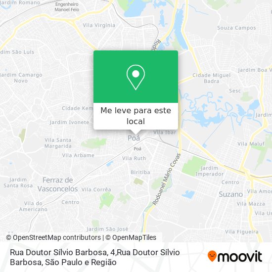 Rua Doutor Sílvio Barbosa, 4,Rua Doutor Sílvio Barbosa mapa