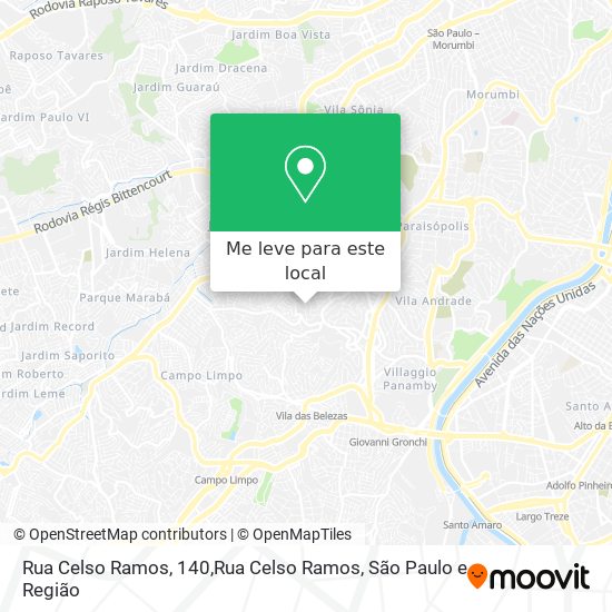 Rua Celso Ramos, 140,Rua Celso Ramos mapa