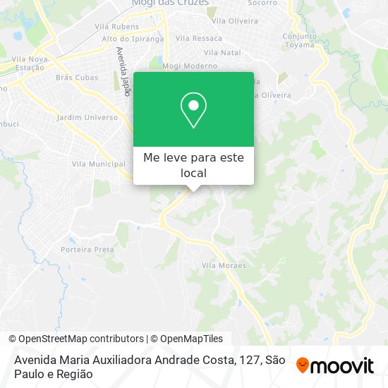 Avenida Maria Auxiliadora Andrade Costa, 127 mapa