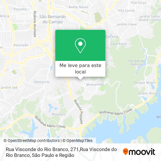 Rua Visconde do Rio Branco, 271,Rua Visconde do Rio Branco mapa