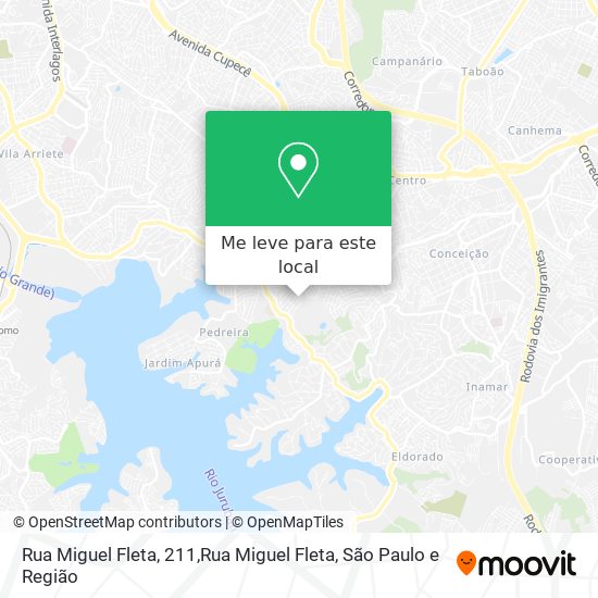 Rua Miguel Fleta, 211,Rua Miguel Fleta mapa
