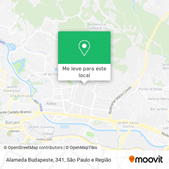 Alameda Budapeste, 341 mapa