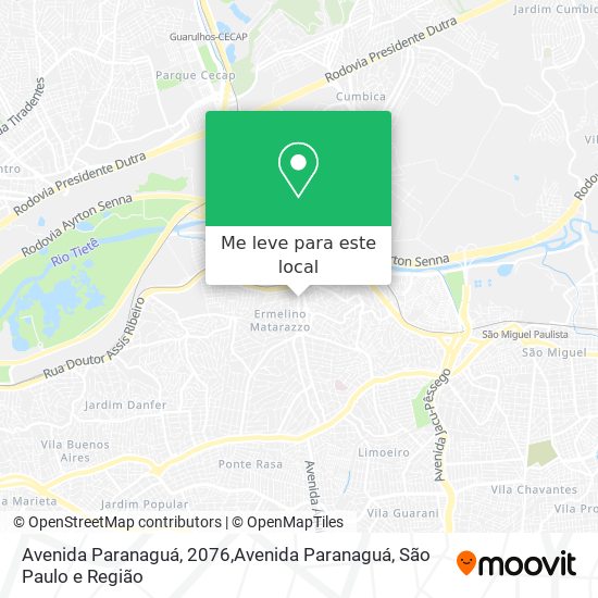 Avenida Paranaguá, 2076,Avenida Paranaguá mapa