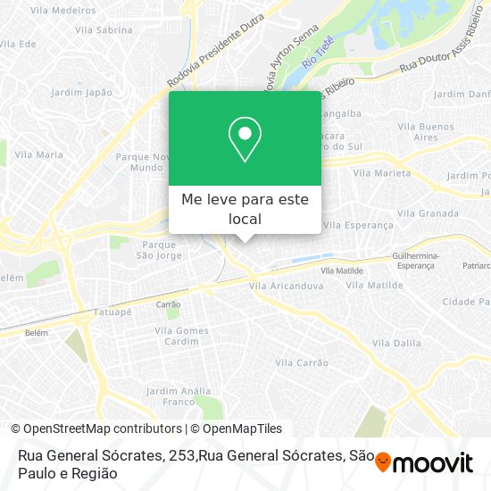 Rua General Sócrates, 253,Rua General Sócrates mapa