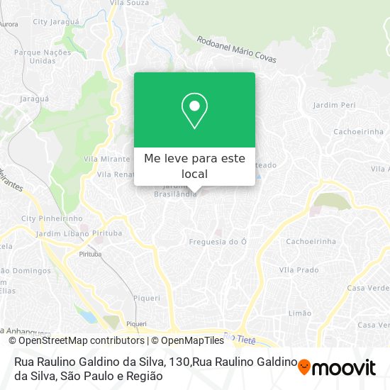 Rua Raulino Galdino da Silva, 130,Rua Raulino Galdino da Silva mapa