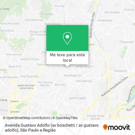 Avenida Gustavo Adolfo (av boschetti / av gustavo adolfo) mapa
