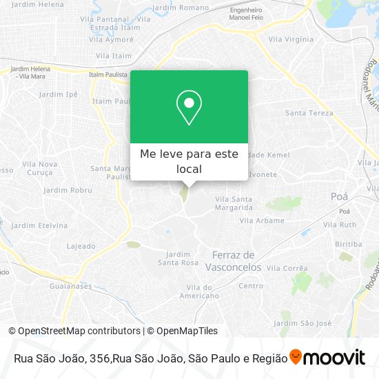 Rua São João, 356,Rua São João mapa