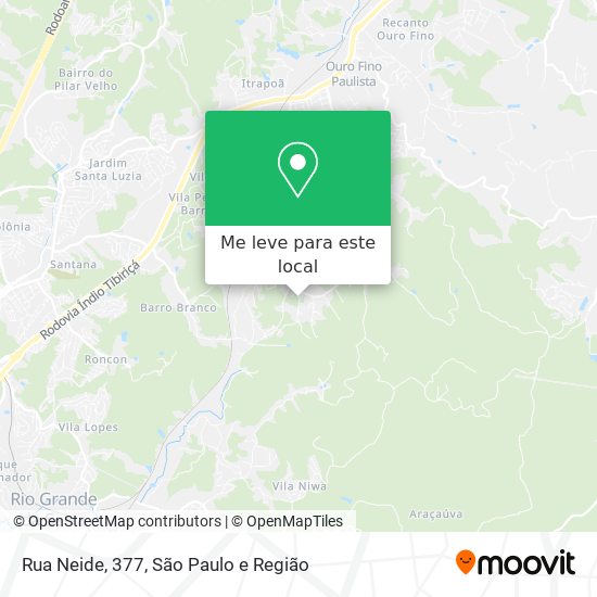 Rua Neide, 377 mapa