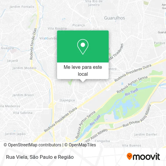 Rua Viela mapa