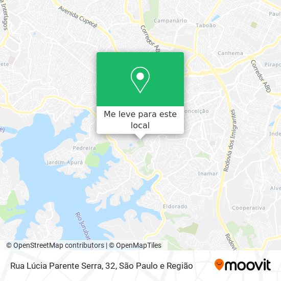 Rua Lúcia Parente Serra, 32 mapa