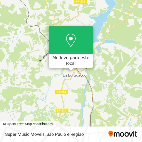 Super Music Moveis mapa