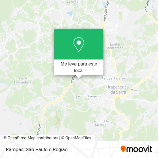 Rampas mapa