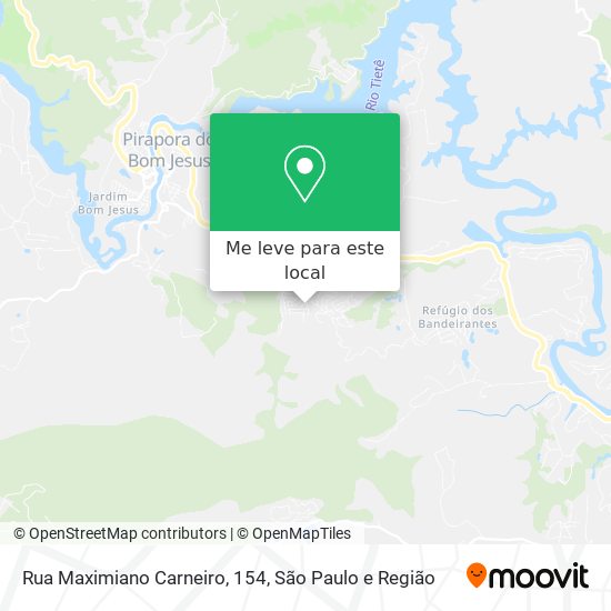 Rua Maximiano Carneiro, 154 mapa