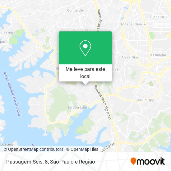 Passagem Seis, 8 mapa