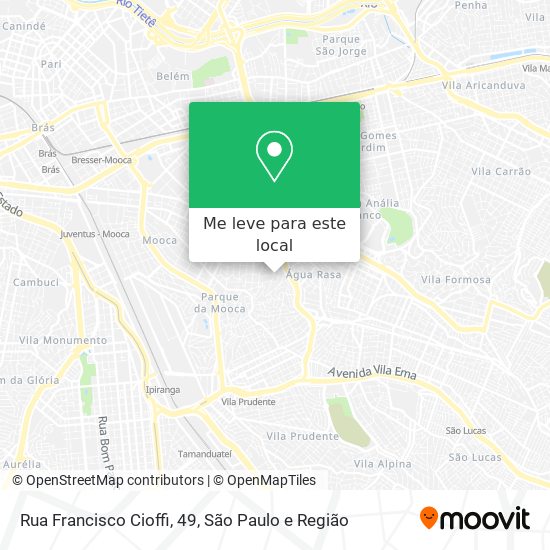 Rua Francisco Cioffi, 49 mapa