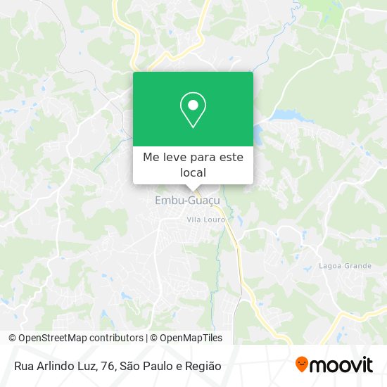 Rua Arlindo Luz, 76 mapa