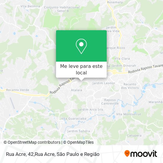 Rua Acre, 42,Rua Acre mapa