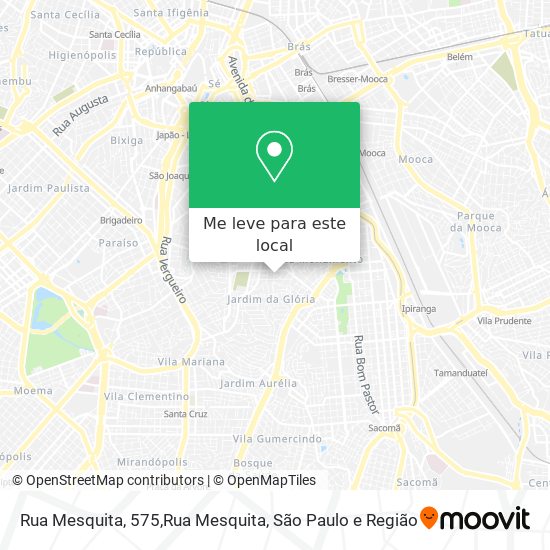 Rua Mesquita, 575,Rua Mesquita mapa