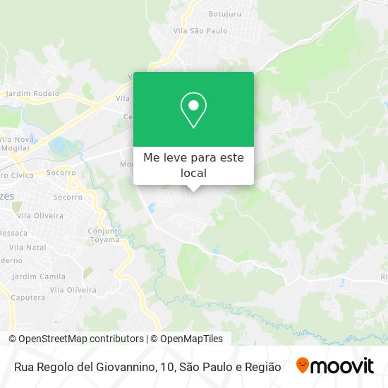 Rua Regolo del Giovannino, 10 mapa