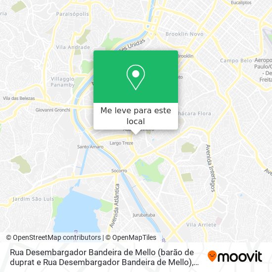 Rua Desembargador Bandeira de Mello (barão de duprat e Rua Desembargador Bandeira de Mello) mapa