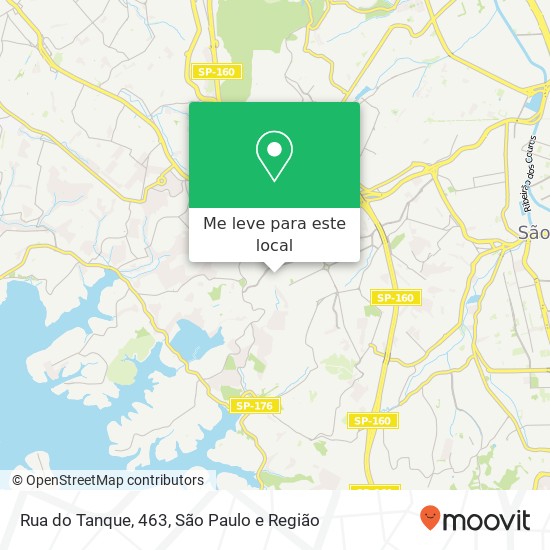 Rua do Tanque, 463, Conceição Diadema-SP mapa