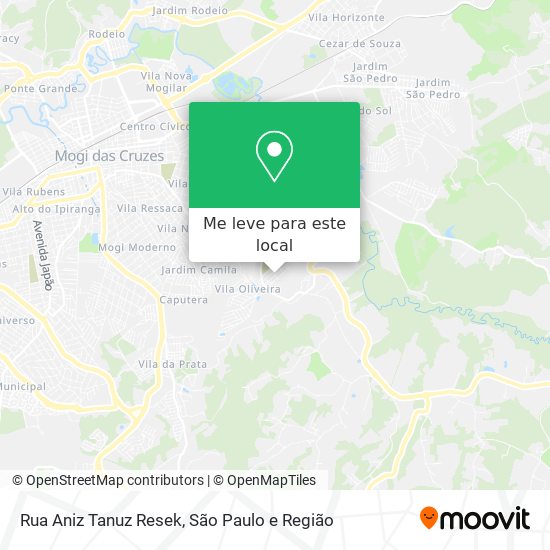 Rua Aniz Tanuz Resek mapa