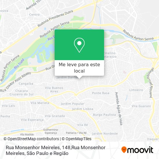 Rua Monsenhor Meireles, 148,Rua Monsenhor Meireles mapa