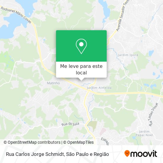 Rua Carlos Jorge Schmidt mapa