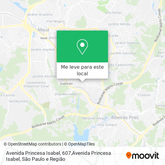 Avenida Princesa Isabel, 607,Avenida Princesa Isabel mapa