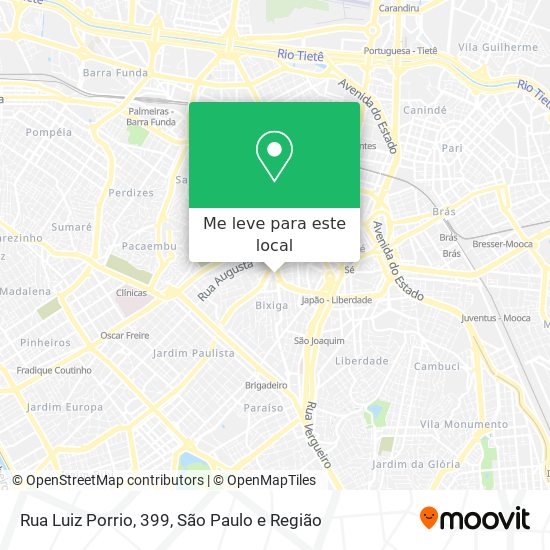 Rua Luiz Porrio, 399 mapa