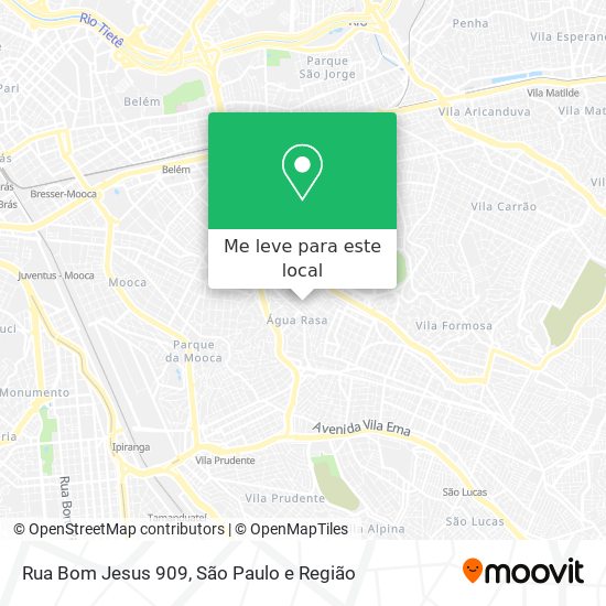Rua Bom Jesus 909 mapa