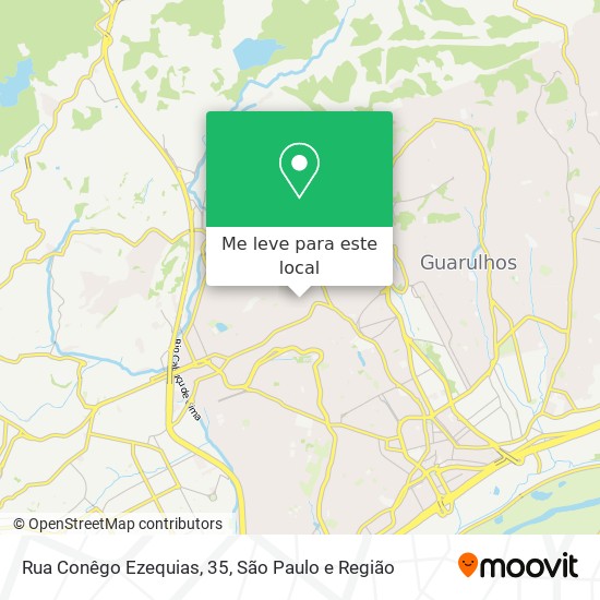 Rua Conêgo Ezequias, 35 mapa