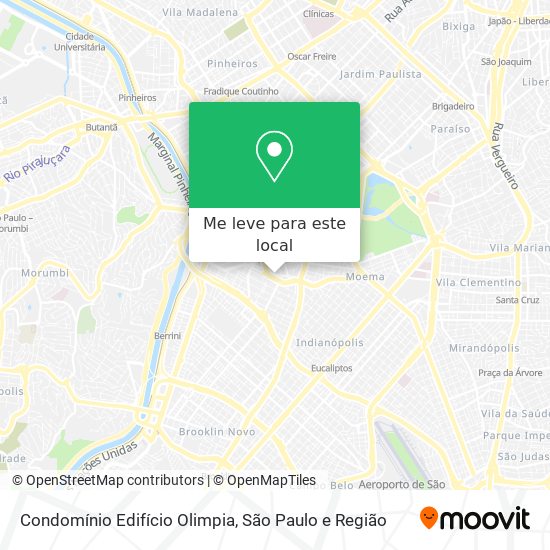 Condomínio Edifício Olimpia mapa