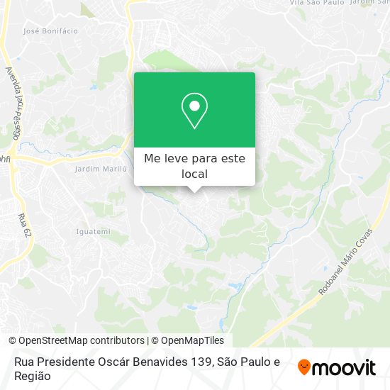Rua Presidente Oscár Benavides 139 mapa