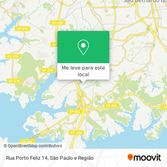 Rua Porto Feliz 14 mapa