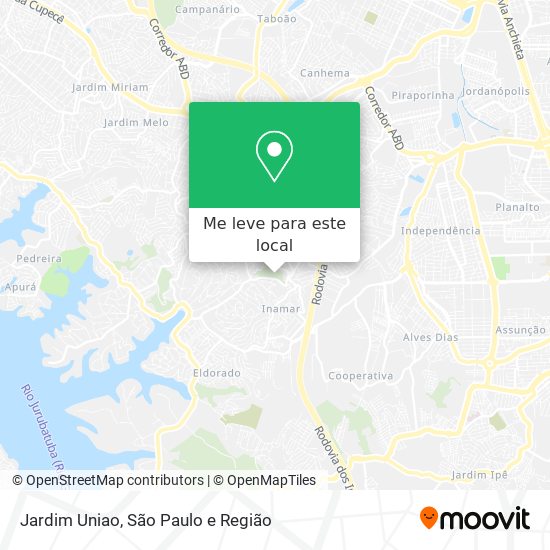Jardim Uniao mapa