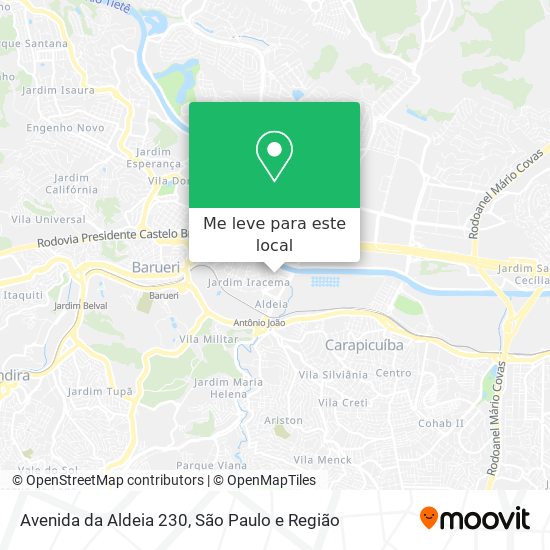 Avenida da Aldeia 230 mapa