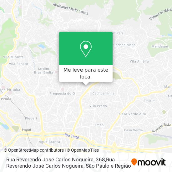 Rua Reverendo José Carlos Nogueira, 368,Rua Reverendo José Carlos Nogueira mapa